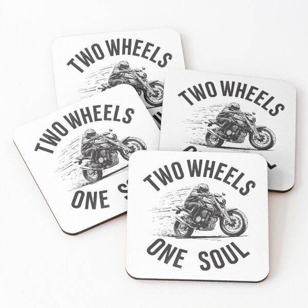 Item preview, Two Wheels One Soul- Motorcycle Rider Spirit Design designed and sold by TwoWheels-sklep.