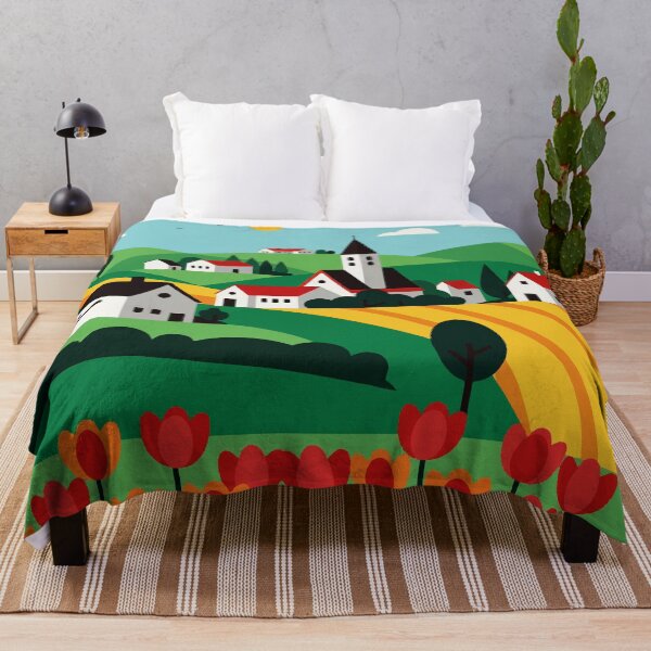 Item preview, Village view designed and sold by Design4uStudio.