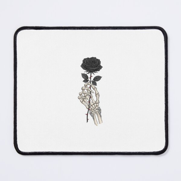 Item preview, Skeleton Hand Rose | Gothic Dark Fantasy Romantic Sticker designed and sold by Gothic Han.