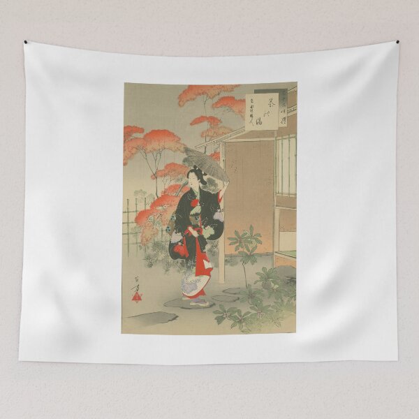 Item preview, Saishoku Kenbi – Tea Ceremony Beauty of Edo Japan (Public Domain Art) designed and sold by Yohei-Studio.