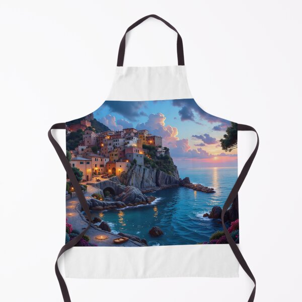 Item preview, The Scenery of Beautiful Town at Night designed and sold by Pim-Crystal.