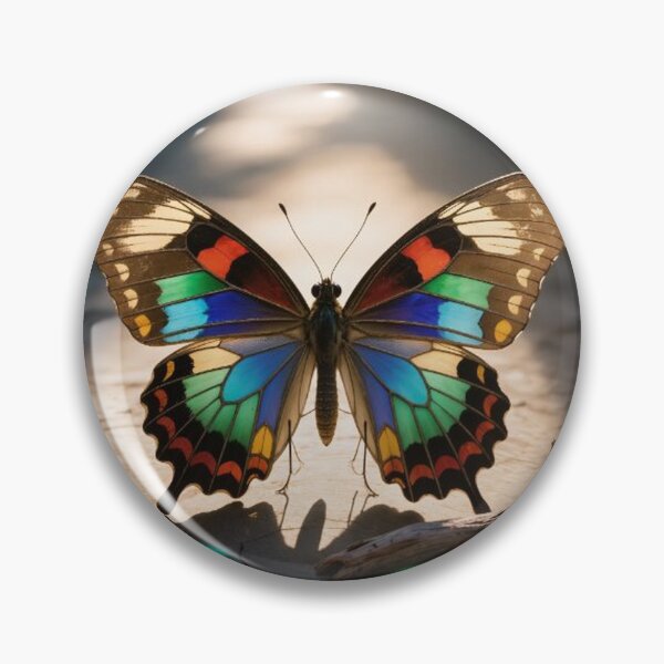 Item preview, Surreal Butterfly Casting Colored Shadows designed and sold by Wonderful Designs.