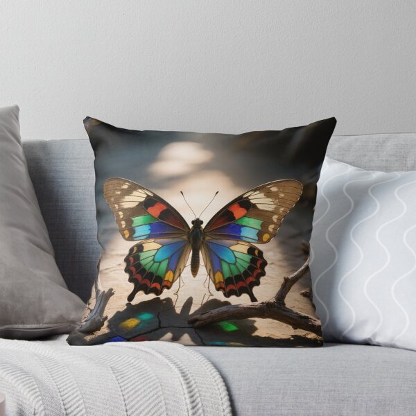Item preview, Surreal Butterfly Casting Colored Shadows designed and sold by Wonderful Designs.