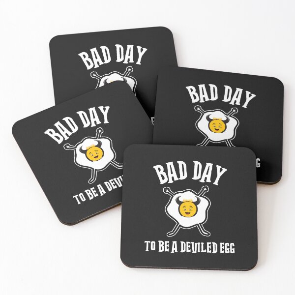Item preview, Bad Day To Be A Deviled Egg designed and sold by Sartoris Art.