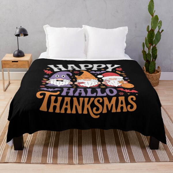 Item preview, Halloween Thanksgiving Christmas Happy HalloThanksMas Gnomes1 designed and sold by InspiredFoul.