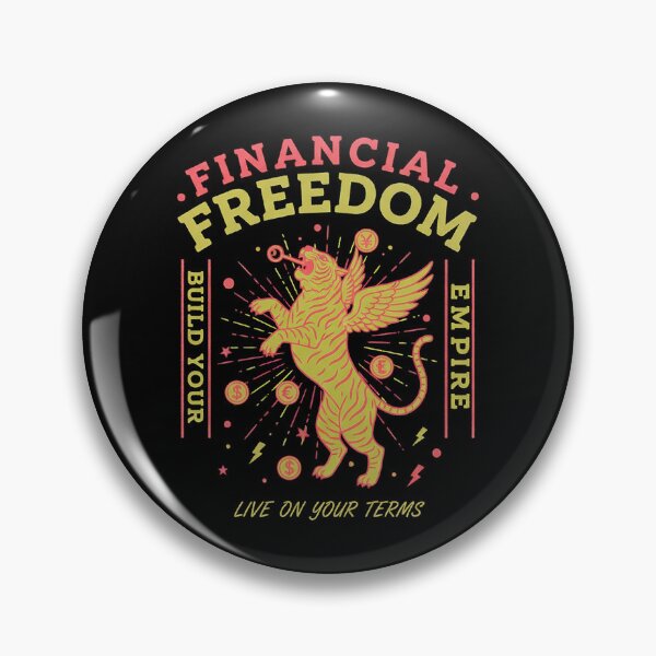 Item preview, Financial Freedom Winged Tiger Build Your Empire designed and sold by zzz888.