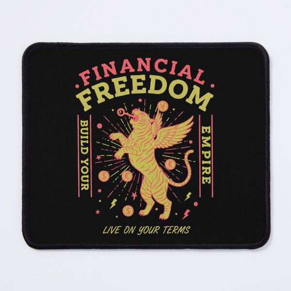 Item preview, Financial Freedom Winged Tiger Build Your Empire designed and sold by zzz888.