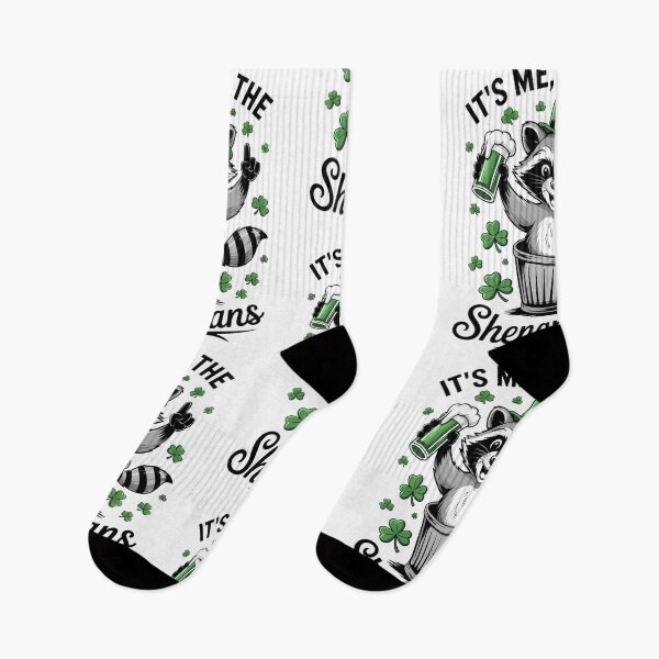 Item preview, Shenanigans St Patrick_s Day Funny Raccoon designed and sold by lilensgavadur.