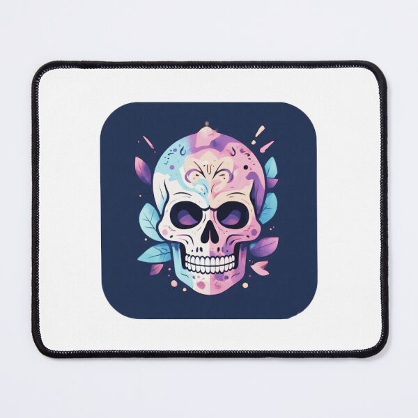Item preview, Pastel Floral Skull Icon designed and sold by RED-MOUSE.