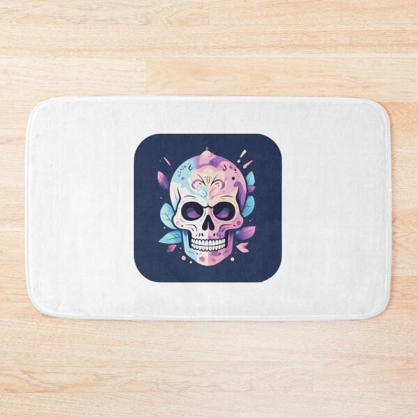 Item preview, Pastel Floral Skull Icon designed and sold by RED-MOUSE.