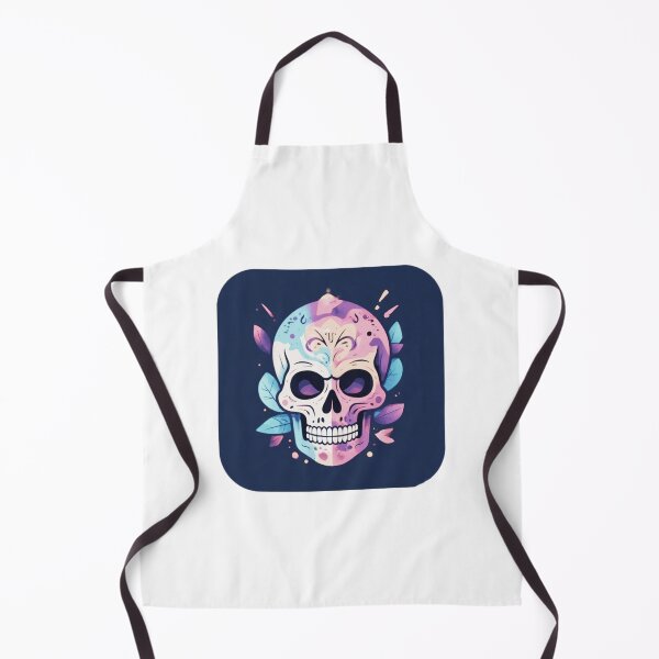 Item preview, Pastel Floral Skull Icon designed and sold by RED-MOUSE.