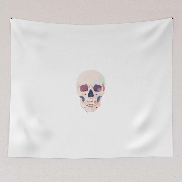 Item preview, Soft Pastel Skull Illustration designed and sold by RED-MOUSE.