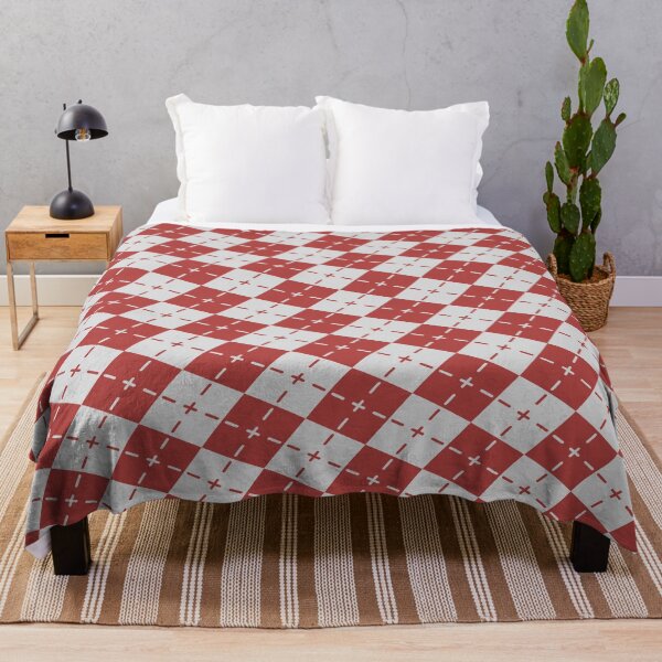 Item preview, Retro Plaid Argyle Checks - Abstract Geometric Shape Pattern - Christmas Gift Ideas designed and sold by RoyalStarsPatts.