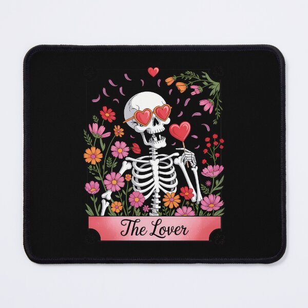 Item preview, Skeleton Valentines Day Tarot Card Gothic designed and sold by lilensgavadur.