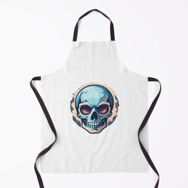 Item preview, Bold Blue Skull Emblem designed and sold by RED-MOUSE.