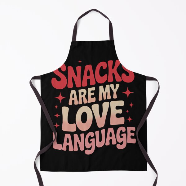 Artikelvorschau, Snacks sind meine Liebessprache – Lustiger Valentinstag entworfen und verkauft von lilensgavadur.