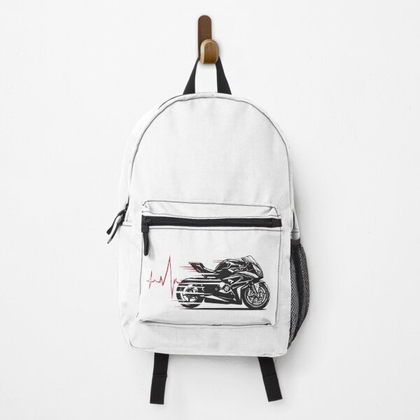 Item preview, Heartbeat of a Rider- Motorcycle Passion Design designed and sold by TwoWheels-sklep.