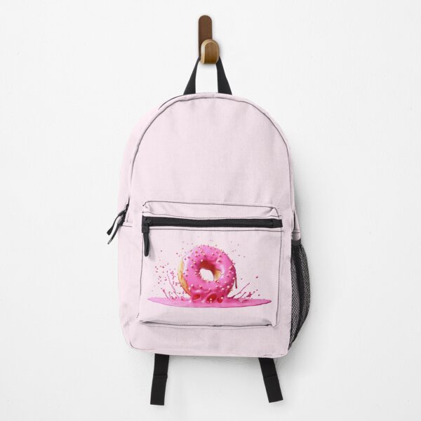 Item preview, Delicious Donut Splashing in Sweet Pink Icing designed and sold by Raj-Designs.