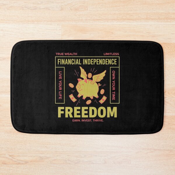 Item preview, Financial Independence Freedom Flying Piggy Bank designed and sold by zzz888.