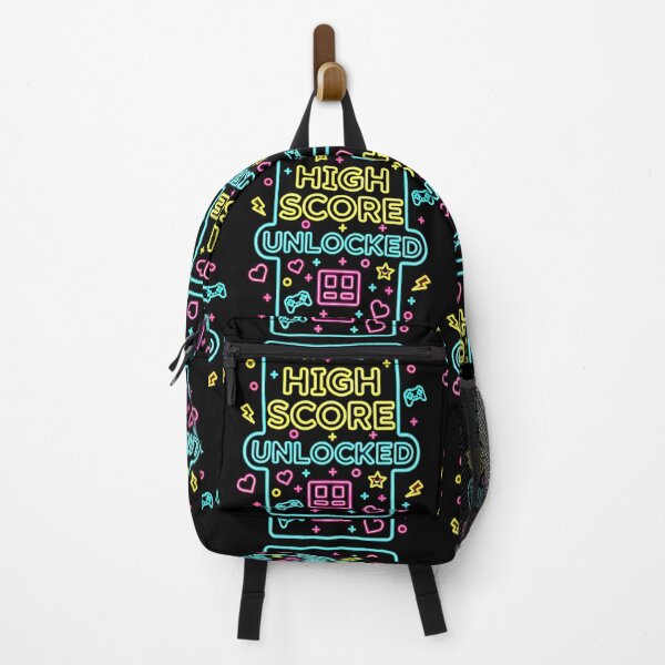 Item preview, High Score Unlocked Neon Gamer Design | Retro Arcade Gaming Art designed and sold by GlobalBoom.