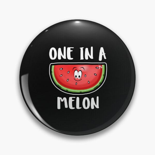 Item preview, Funny Watermelon Slice One In A Melon Pun designed and sold by Sartoris Art.