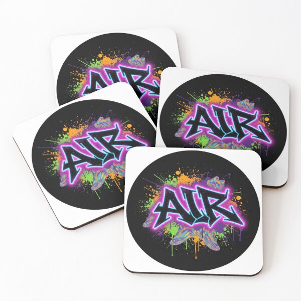 Item preview, AIR Neon Graffiti Hype Kicks designed and sold by Imaginarium of Chaos falcon88 .