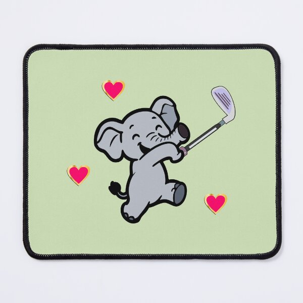 Item preview, Children's Golf Elephants designed and sold by minimalartstory.