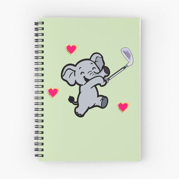 Item preview, Children's Golf Elephants designed and sold by minimalartstory.