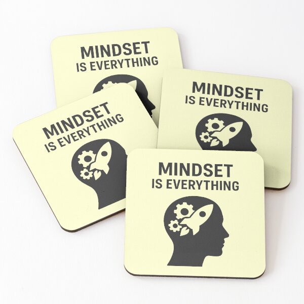 Item preview, MINDSET IS EVERYTHING designed and sold by TheWonkyEaselCo.