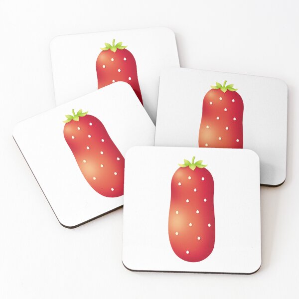 Item preview, Strawberry Shapes Collection PNG designed and sold by KJackArtwork.