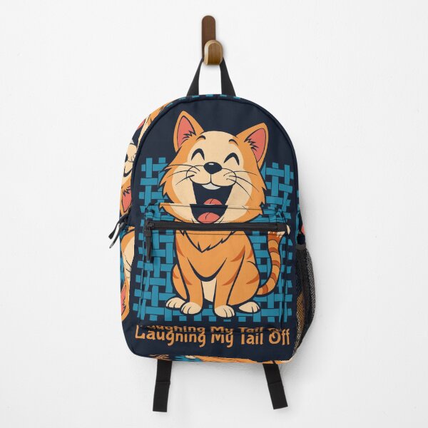 Item preview, Laughing My Tail Off - Hilarious Orange Cat LOL designed and sold by Drawings Project.