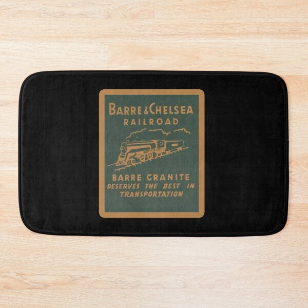 Item preview, Vintage Barre and Chelsea Railroad - Barre Granite Route - Vermont designed and sold by QuayTradingCo.