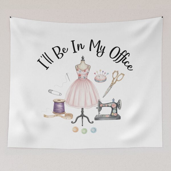Item preview, I’ll Be in My Office Funny Sewing Lover designed and sold by LounisArt.