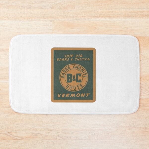 Item preview, Vintage Barre and Chelsea Railroad - Barre Granite Route - Vermont designed and sold by QuayTradingCo.