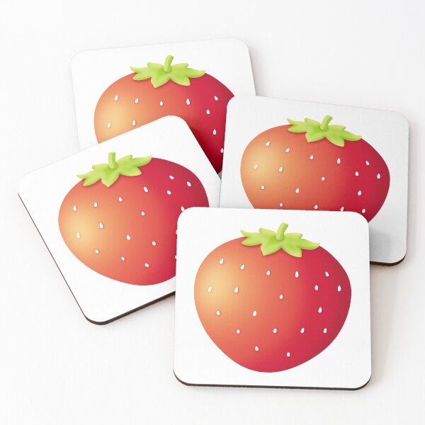 Item preview, Strawberry Shapes Collection PNG designed and sold by KJackArtwork.