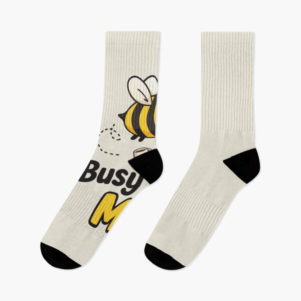 Item preview, Busy Being Me Cute Bee T-Shirt | Funny Aesthetic Cartoon Tee designed and sold by KDesignCrafts.