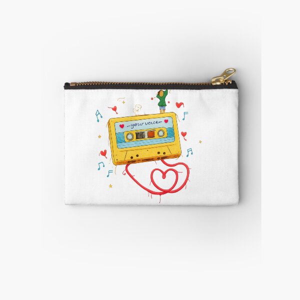 Item preview, Be Kind to Yourself – Embroidered Cassette Self-Love Sticker designed and sold by Gurjeetpixelart.