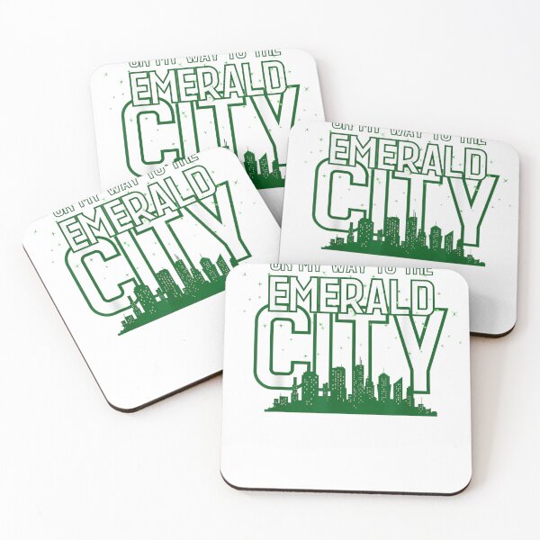 Item preview, On My Way To The Emerald City Wizard Of Oz designed and sold by otaku.edwardj.