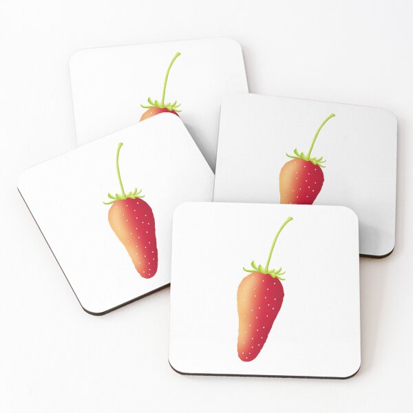 Item preview, Strawberry Shapes Collection PNG designed and sold by KJackArtwork.