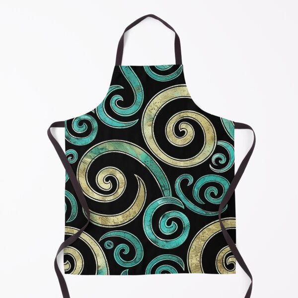 Item preview, Zealand Māori Paua Pattern Koru Design 689 designed and sold by GrinGalore.