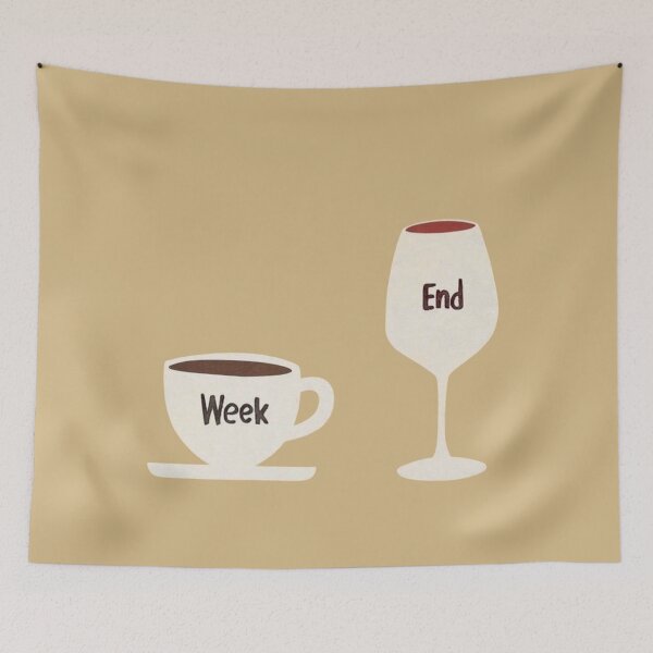 Item preview, Weekend Vibes: Coffee & Wine designed and sold by GenZINISH.