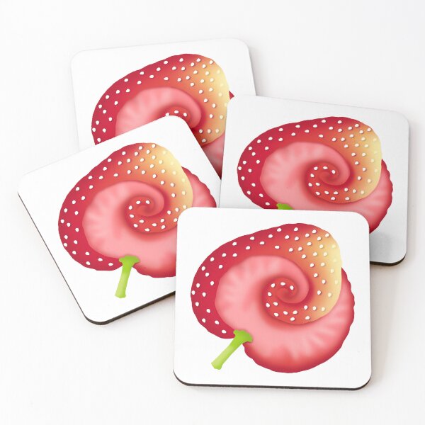 Item preview, Strawberry Shapes Collection PNG designed and sold by KJackArtwork.