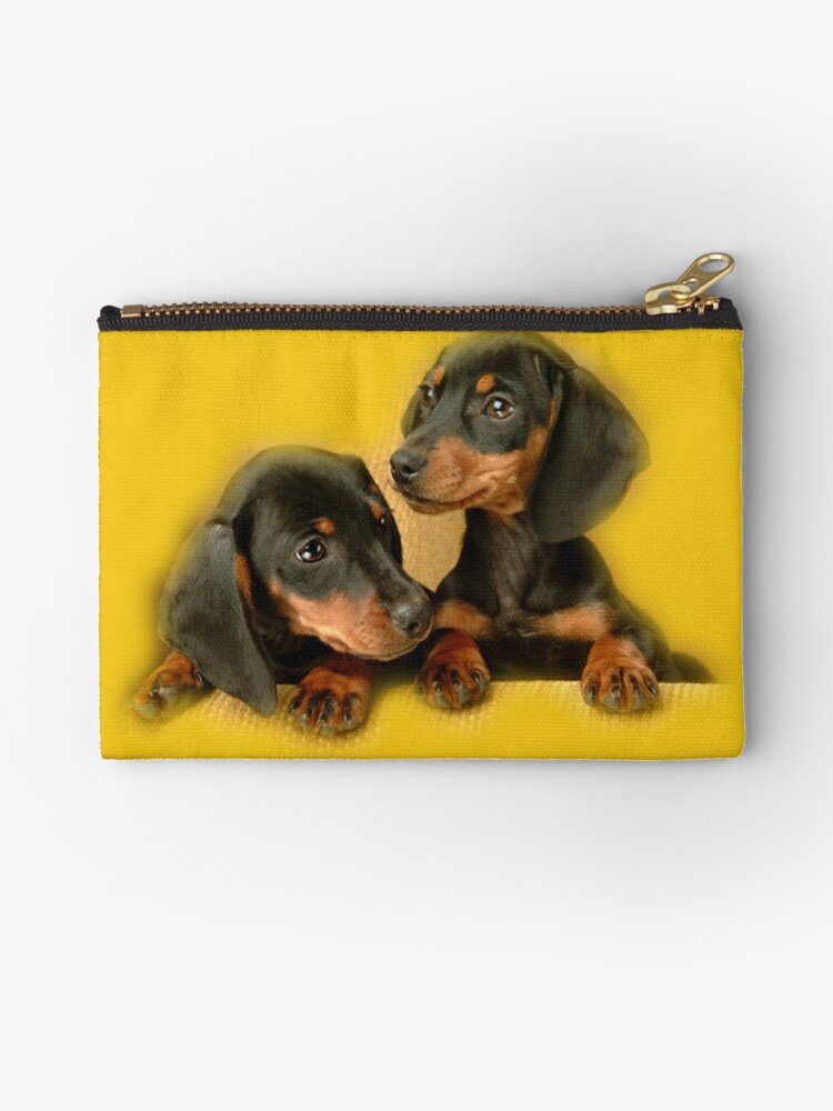 Sausage Dog Dachshund Zipped Coin Purse - Folksy