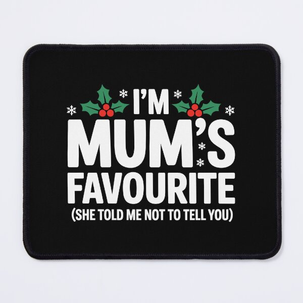 Item preview, Funny Christmas Mum Favourite Cheeky Gift Design Joke Gag designed and sold by w1ckerman.