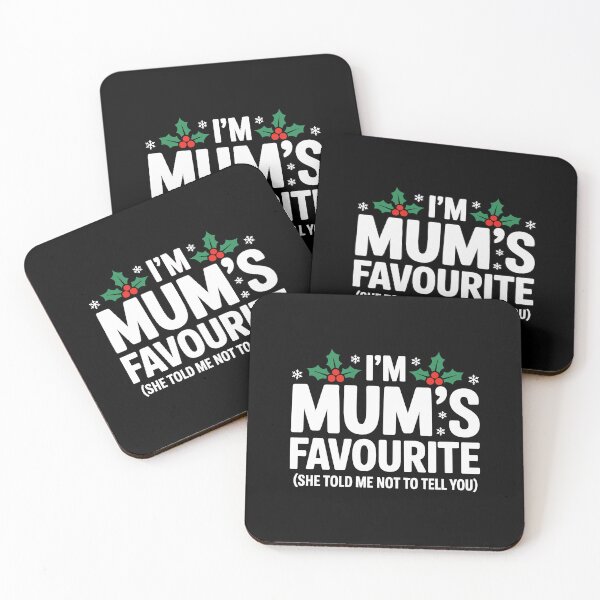 Item preview, Funny Christmas Mum Favourite Cheeky Gift Design Joke Gag designed and sold by w1ckerman.