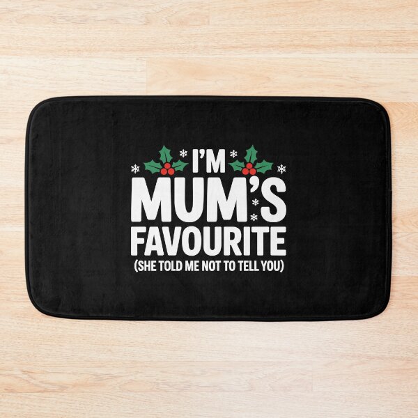 Item preview, Funny Christmas Mum Favourite Cheeky Gift Design Joke Gag designed and sold by w1ckerman.
