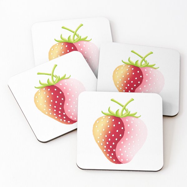 Item preview, Strawberry Shapes Collection PNG designed and sold by KJackArtwork.