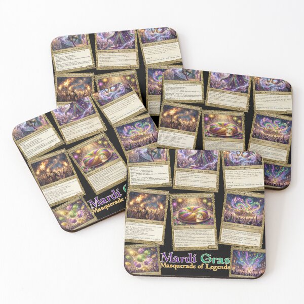 Item preview, Mardi Gras TCG Collage designed and sold by WHConwayDesigns.