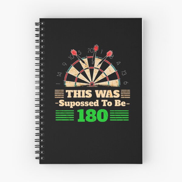 Item preview, This Was Supposed To Be 180 – Funny Darts Fail Vintage Design designed and sold by TheØche.