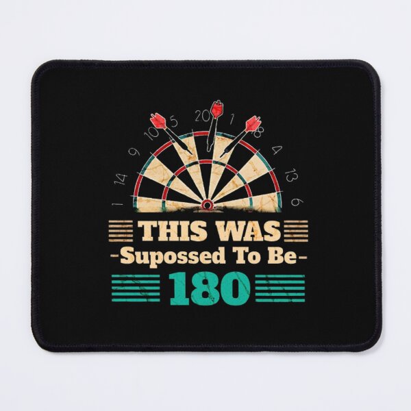 Item preview, This Was Supposed To Be 180 – Funny Darts Fail Vintage Design designed and sold by TheØche.